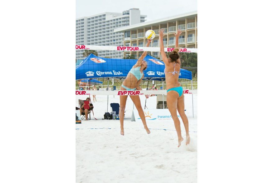 Beach Volleyball in Panama City Beach Florida