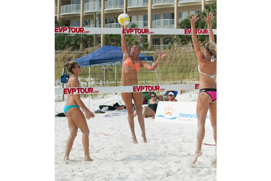 Beach Volleyball in Panama City Beach Florida
