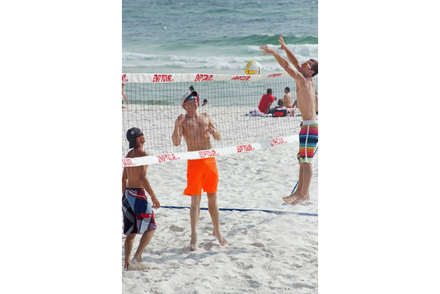 Beach Volleyball in Panama City Beach Florida
