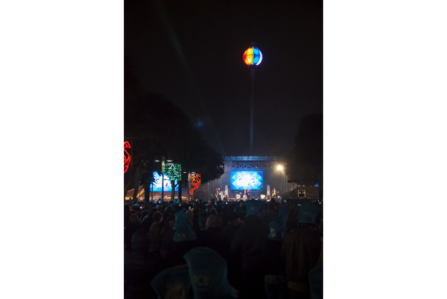 New Year's Eve Beach Ball Drop