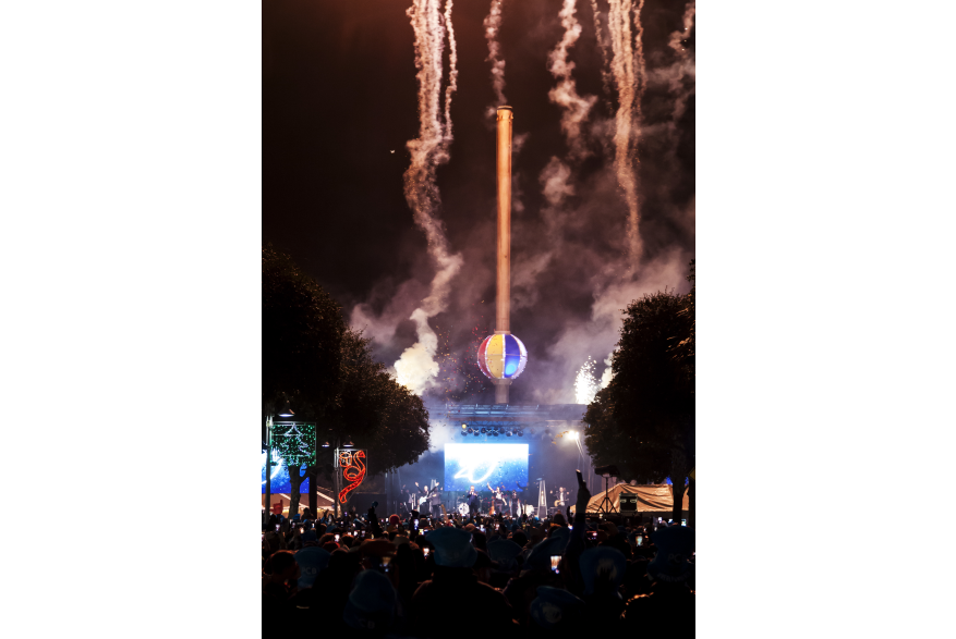 New Year's Eve Beach Ball Drop