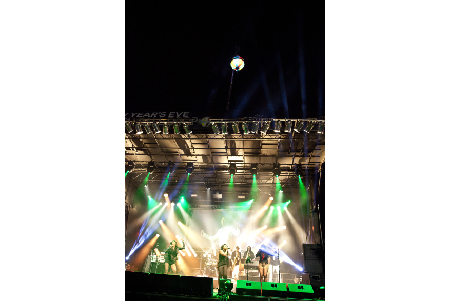 NYE Beach Ball Drop 2014