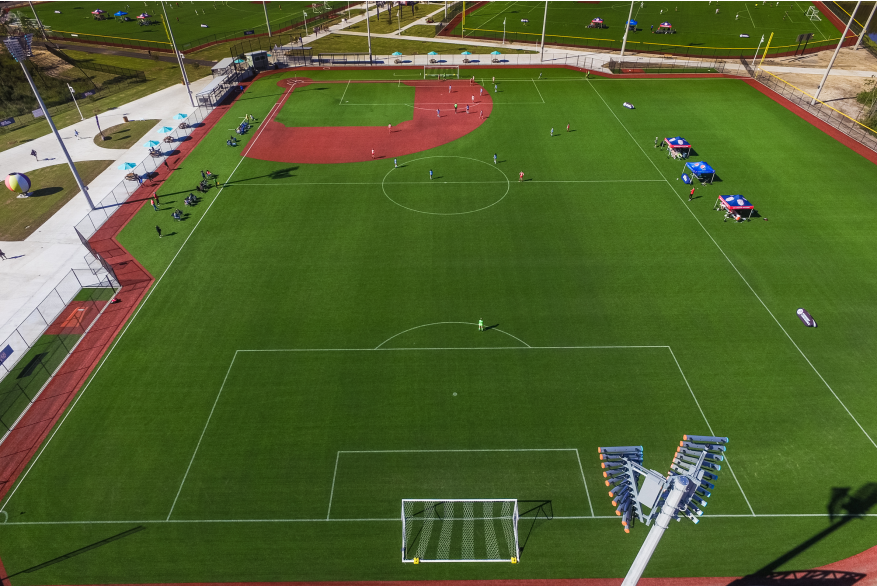 Sports Complex soccer aerial 2019