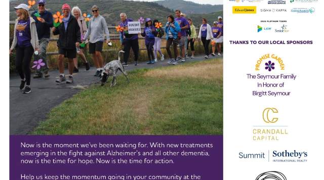Walk to End Alzheimer's Summit/Wasatch County