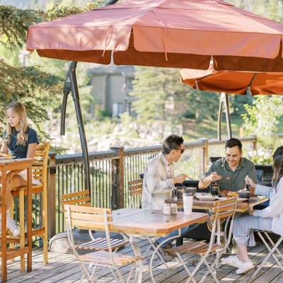 Summer on the Deer Valley Café