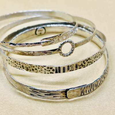 Hammered Bangle Bracelet Make & Take Workshop