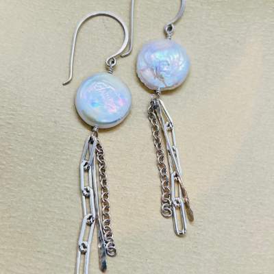 Pearl and Chain Earring Make & Take Workshop