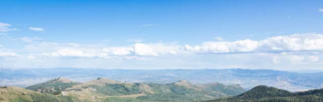 View of Uintas from Empire Pass