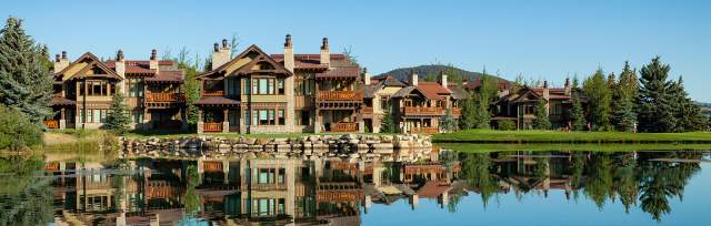 Hotel Park City is on the public golf course