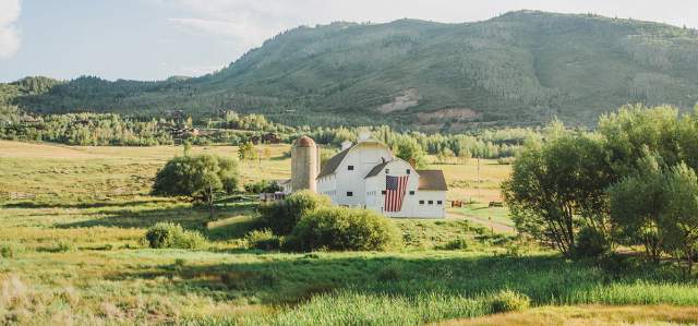 McPolin Farm is a favorite historic site in Park City, Utah