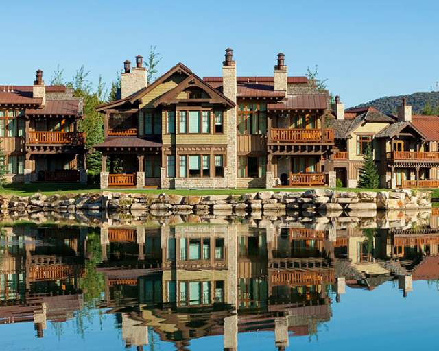 Hotel Park City is on the public golf course