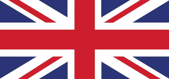 United Kingdom national flag in full color