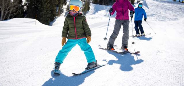 Family Skiing at Woodward Park City