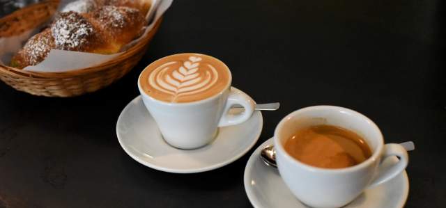 Coffee and latte