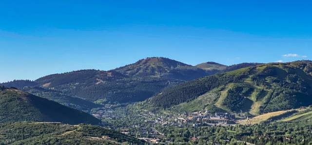 Scenic View of Old Town from Quarry Hill Trail