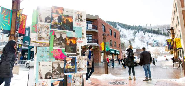 Sundance Film Posters on Main Street