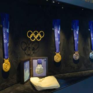 Olympic Medals at Utah Olympic Park Museum