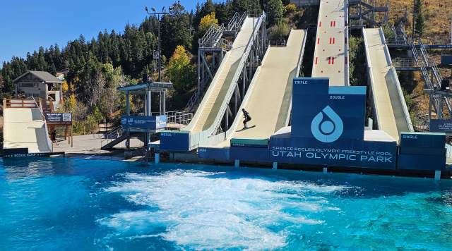 Summer Water Ramp Lessons at the Utah Olympic Park