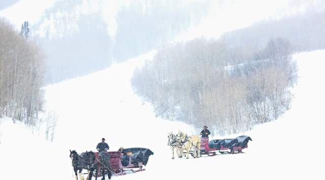 Snowed Inn Sleigh Ride and Dinner is a Unique Park City Experience for the Whole Family