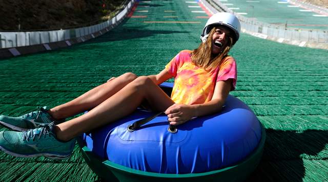 Extreme Tubing for the First Time at Utah Olympic Park
