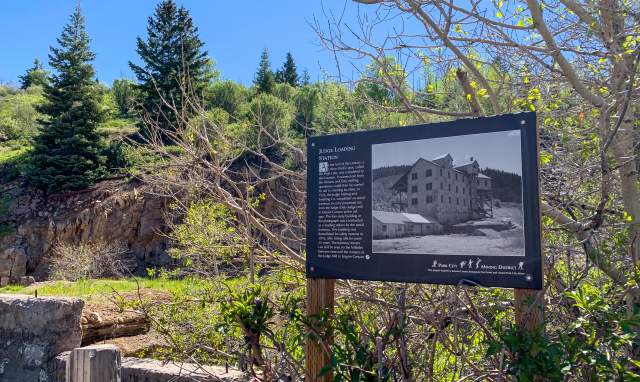 Information Sign for Mine Site