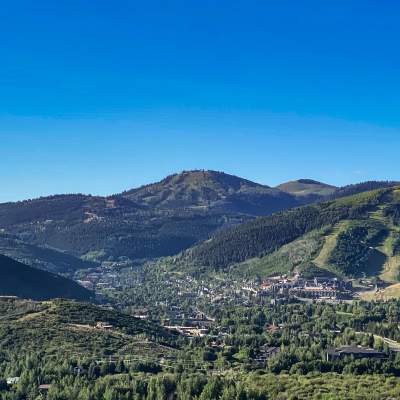 Scenic View of Old Town from Quarry Hill Trail