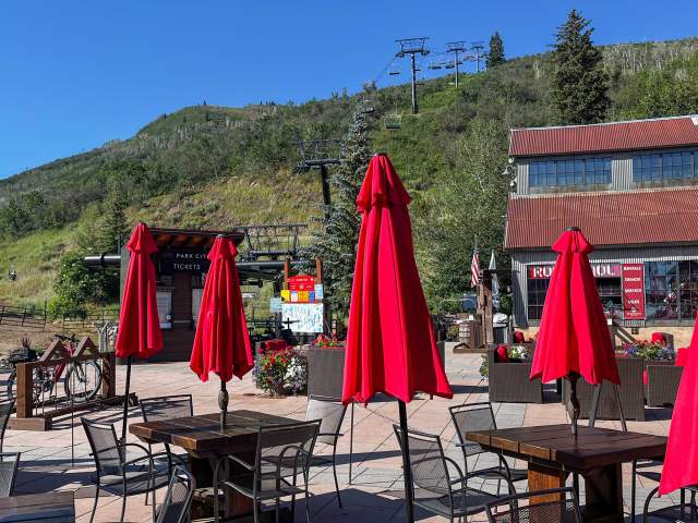 A Summer Evening on a Park City Patio: Where to Eat Outside With a View