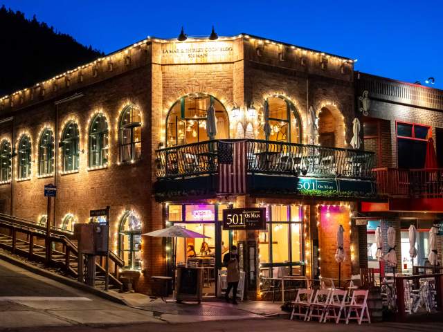 Restaurants on Historic Main Street in Park City, Utah