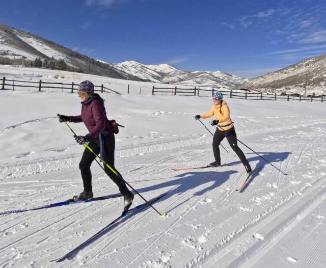 Guided Cross Country Ski Tours and Lessons in Park City, UT