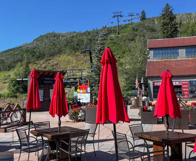 A Summer Evening on a Park City Patio: Where to Eat Outside With a View