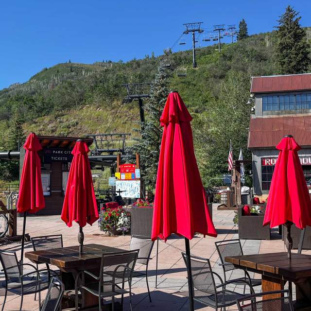 A Summer Evening on a Park City Patio: Where to Eat Outside With a View