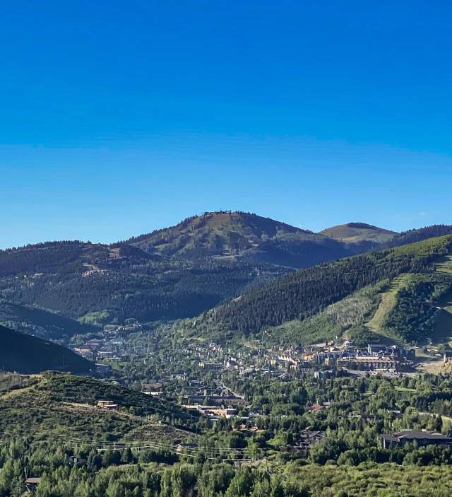 Scenic View of Old Town from Quarry Hill Trail