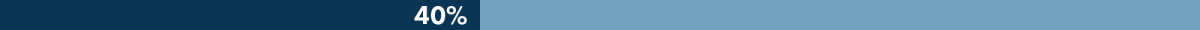 Objective 1 Progress Bar 40 Percent