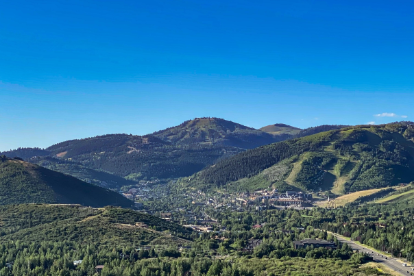 Scenic View of Old Town from Quarry Hill Trail