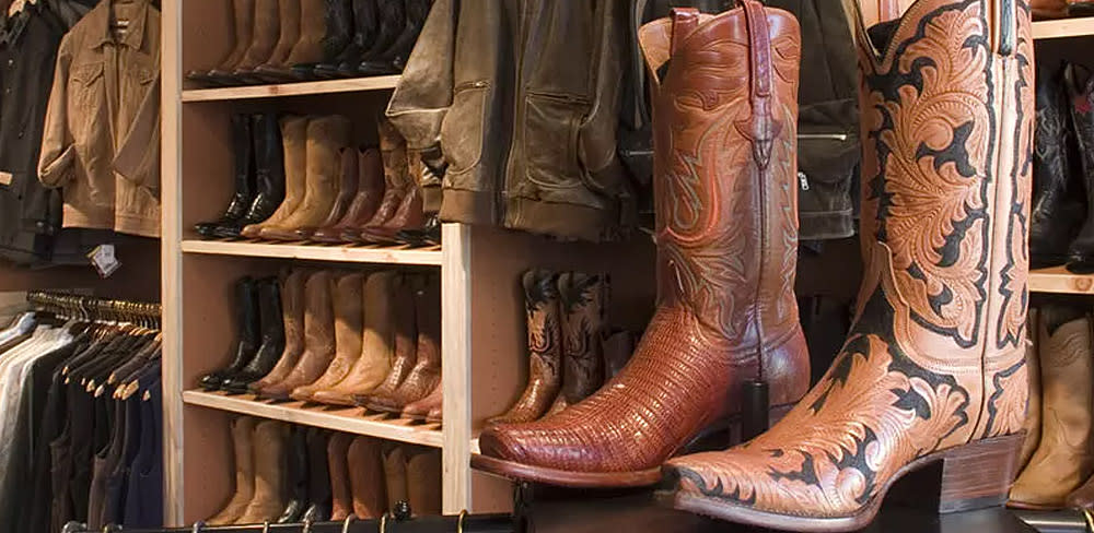 Burns Cowboy Shop Display