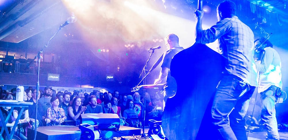 Live Music in Bar from Stage