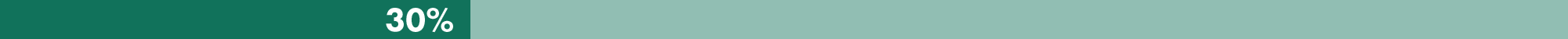 Objective 2 Progress Bar 30 Percent in light and dark green