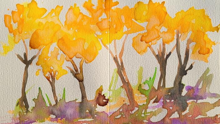 Art and Blooms at the JCRA: Autumn Trees and Landscapes