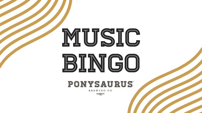 Music Bingo Tuesdays at Ponysaurus Brewing Co. Raleigh