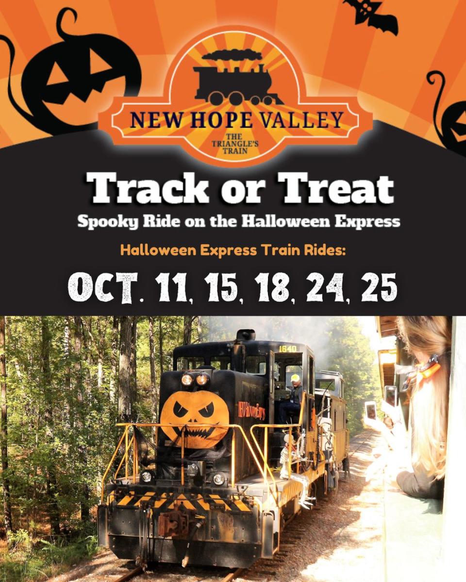 Track or Treat Halloween Express 2025 | New Hill, NC 27562