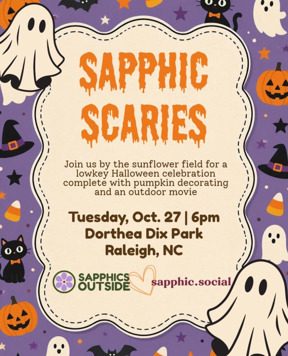 Simple Program Event Sapphic Scaries | Raleigh, NC 27603