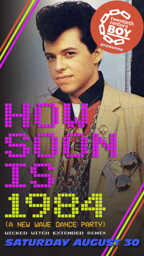 How Soon Is 1984 New Wave Dance Party Raleigh NC 27601