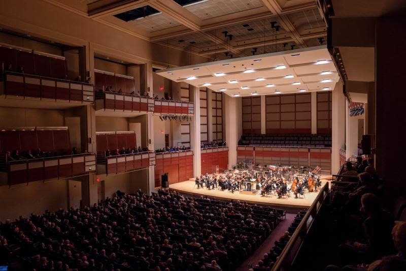 Meymandi Concert Hall at Martin Marietta Center for the Performing Arts