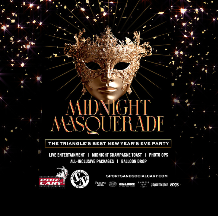 Midnight Masquerade: NYE Party | Cary, NC 27511