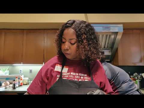 NC Central Health Services Chopped Team Cooking Competition June 2019