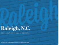 Raleigh, N.C., Brand Manual Cover