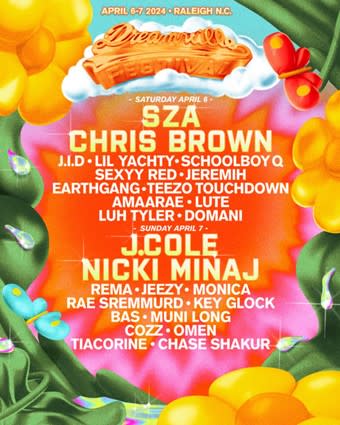 Dreamville Lineup 2024 *UPDATED