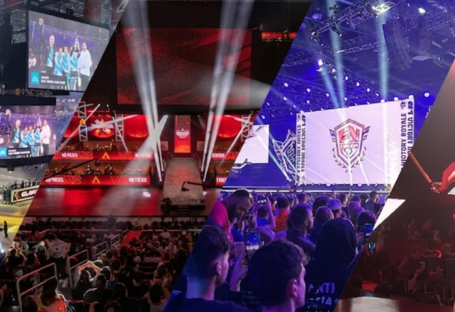 Esports events graphic