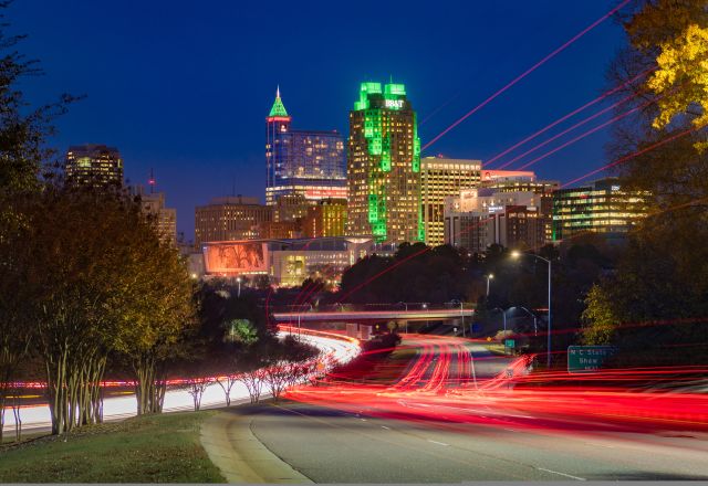 Downtown Raleigh skyline