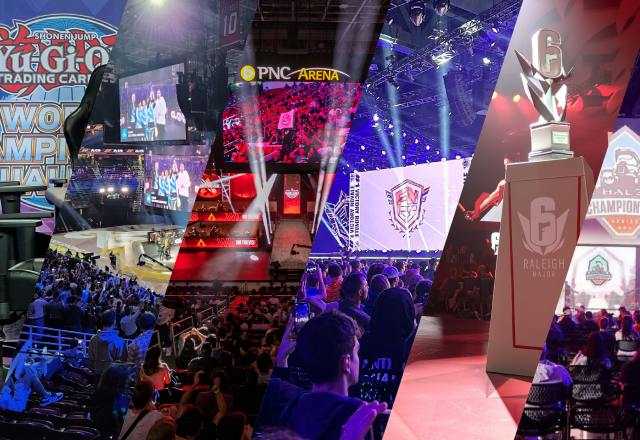 Esports events graphic